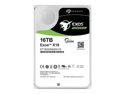 Harddisk Seagate Exos X16 16 TB SATA 6Gb/s 7200 rpm (Factory Refurbished)