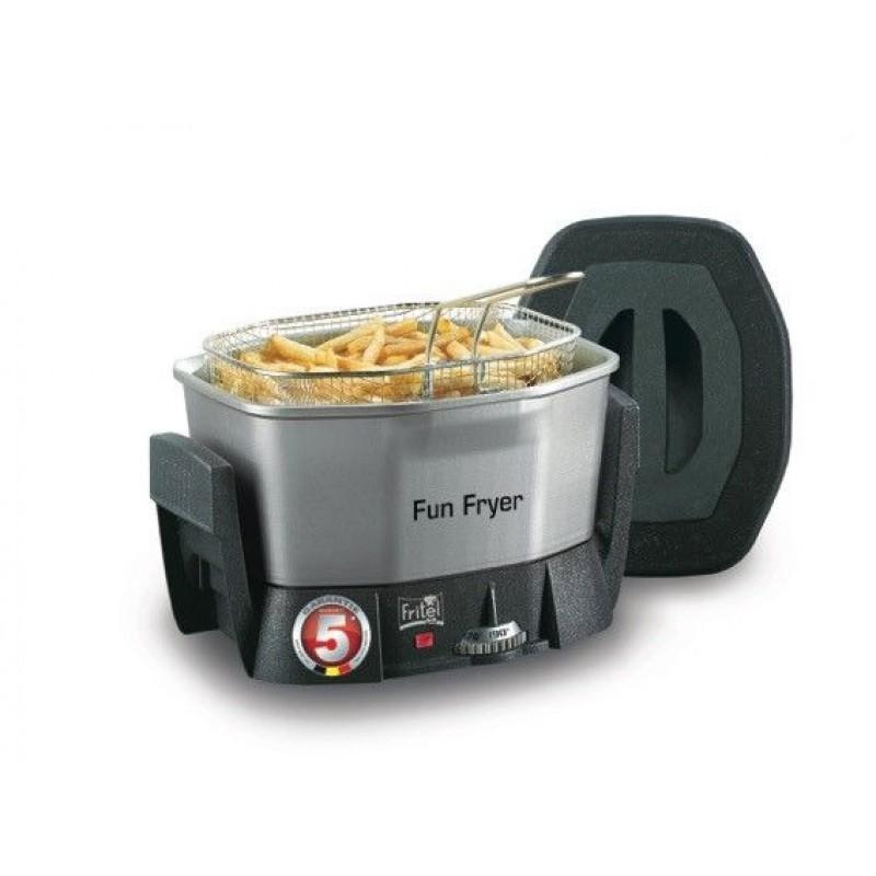 Frituregryde FRITEL Fun Fryer 1,5 liter – sort/grå/sølv