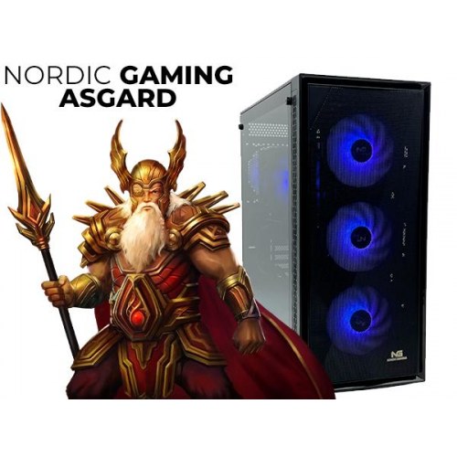 Stationær gaming PC Nordic Gaming Asgard Odin V3 – Ryzen 5 7500F, 32 GB, RTX 5070, 1 TB