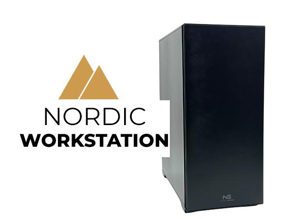 Stationær PC DTK Nordic Workstation AMD – Ryzen 7, 32 GB, 2 TB billede