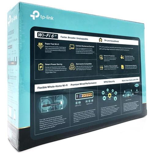Wi?Fi 6 router TP?Link Archer AX55 AX3000 Dual Band (desktop)