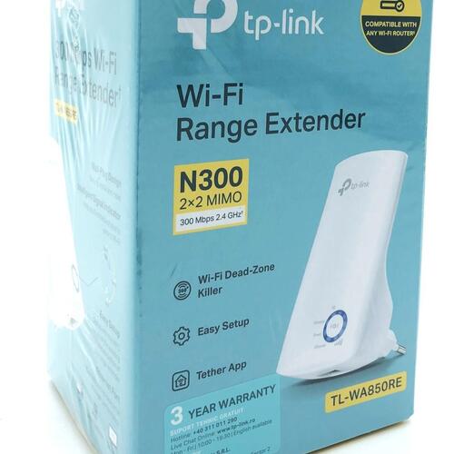 WiFi rækkeviddeforlænger TP-Link TL-WA850RE N300 (vægmonteret)
