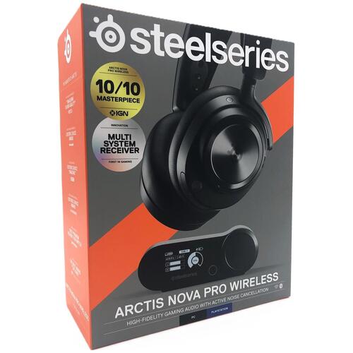 Trådløst gaming headset SteelSeries Arctis Nova Pro Wireless – sort