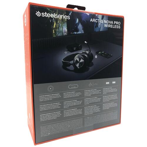 Trådløst gaming headset SteelSeries Arctis Nova Pro Wireless – sort
