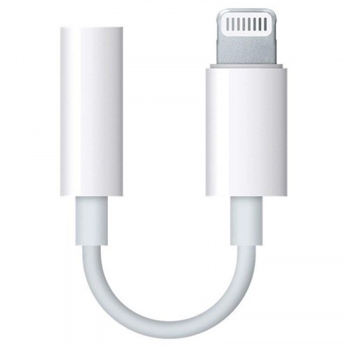 Adapter til hovedtelefoner – Apple Lightning til 3,5 mm jack, hvid