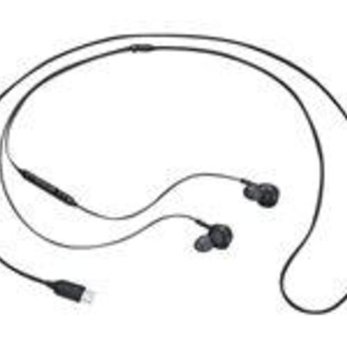 USB-C øretelefoner med mikrofon – Samsung EO-IC100 (sort)