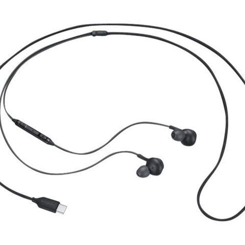 USB-C øretelefoner med mikrofon – Samsung EO-IC100 (sort)