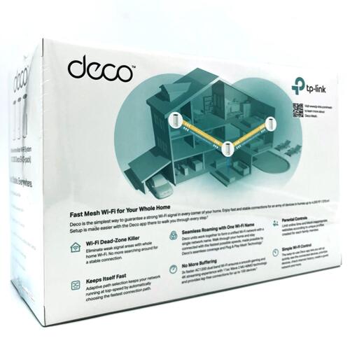 Mesh Wi?Fi system TP?Link Deco E4 AC1200 (3?pak)