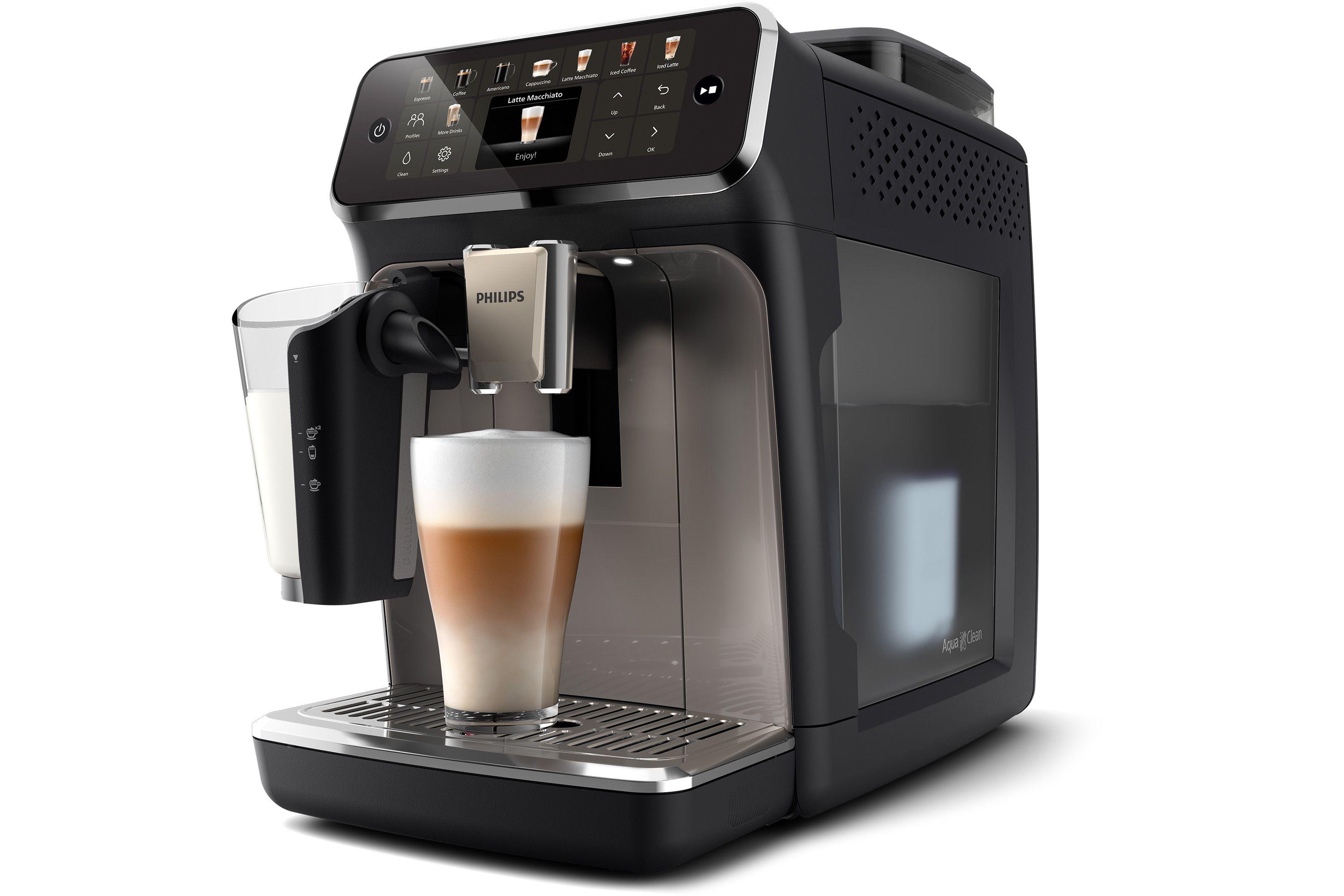 Kaffemaskine med mælkeskummer Philips Series 5500 EP5549/70 – sort