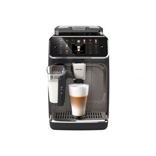Kaffemaskine med mælkeskummer Philips Series 5500 EP5549/70 – sort
