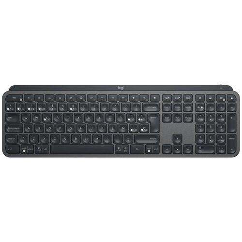 Trådløst tastatur Logitech MX Keys for Business – Pan Nordic, bagbelyst, grafit
