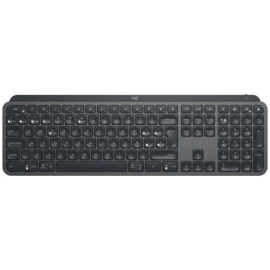 Trådløst tastatur Logitech MX Keys for Business – Pan Nordic, bagbelyst, grafit