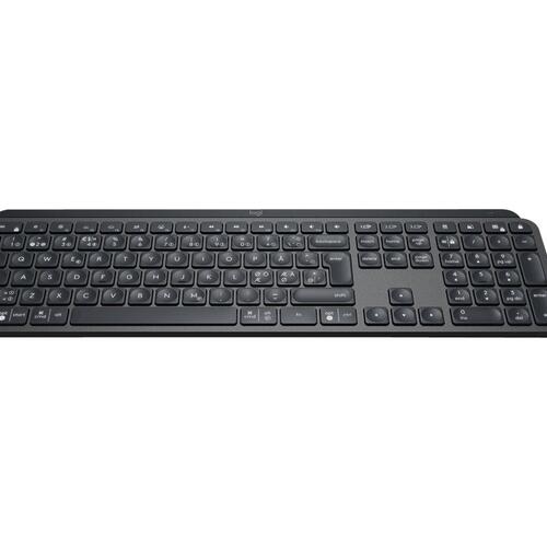 Trådløst tastatur Logitech MX Keys for Business – Pan Nordic, bagbelyst, grafit