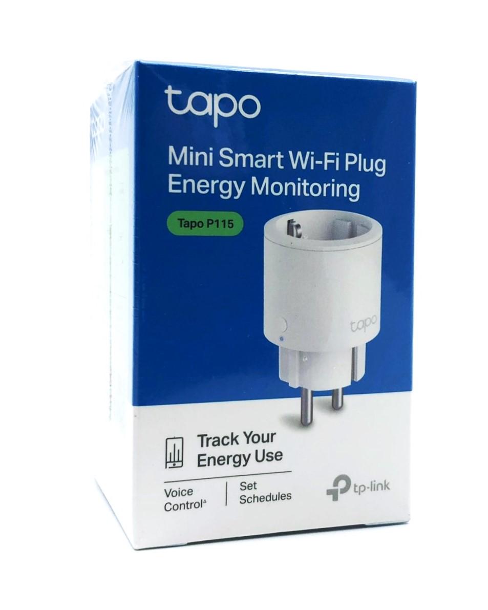 Smart stik Wi?Fi TP?Link Tapo P115 - energiovervågning billede