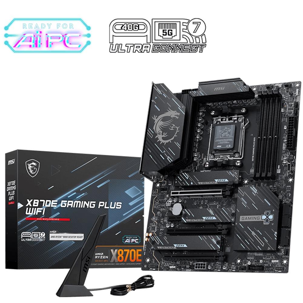 Bundkort MSI X870E Gaming Plus WiFi ATX AM5 billede