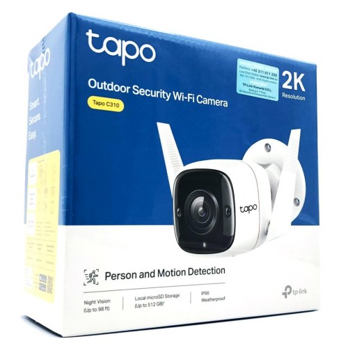 Overvågningskamera udendørs TP-Link Tapo C310 2K (2304 × 1296)