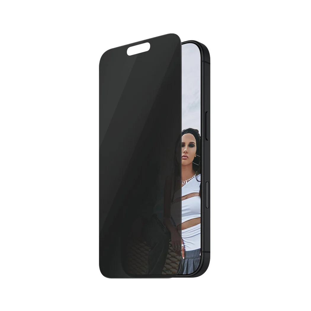 Skærmbeskyttelse med privatliv - PanzerGlass iPhone 16 Pro Max 6,9 Ultra-Wide Fit billede