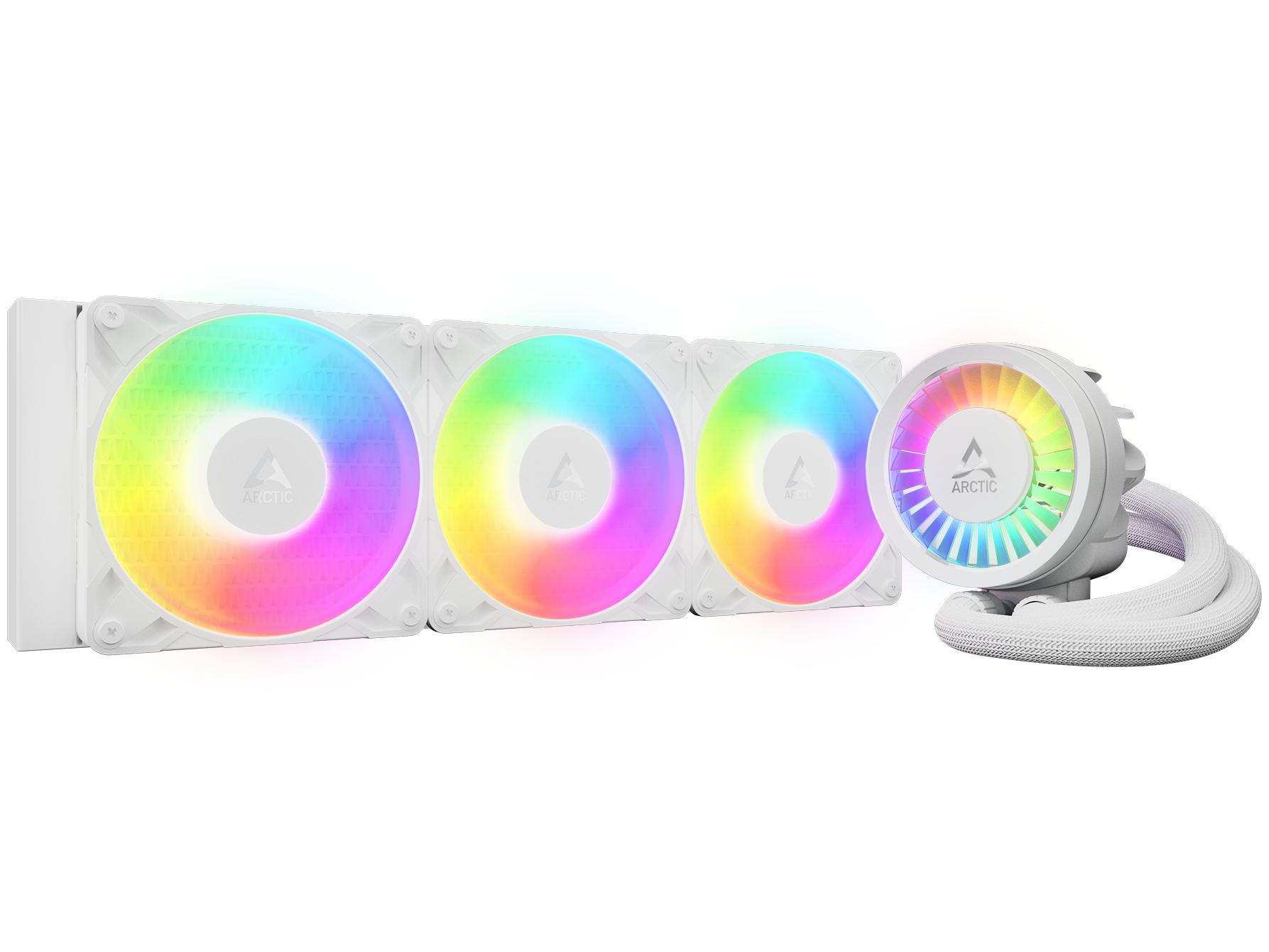 Vandkøler til CPU - ARCTIC Liquid Freezer III Pro 360 A-RGB, hvid billede