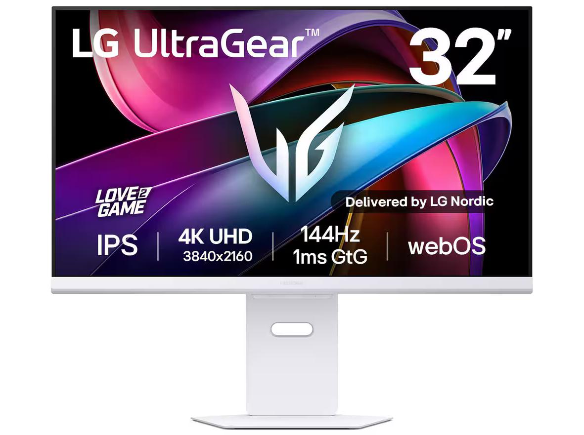 Skærm til gaming LG UltraGear 32G810SA-W 32" 4K 144 Hz IPS billede