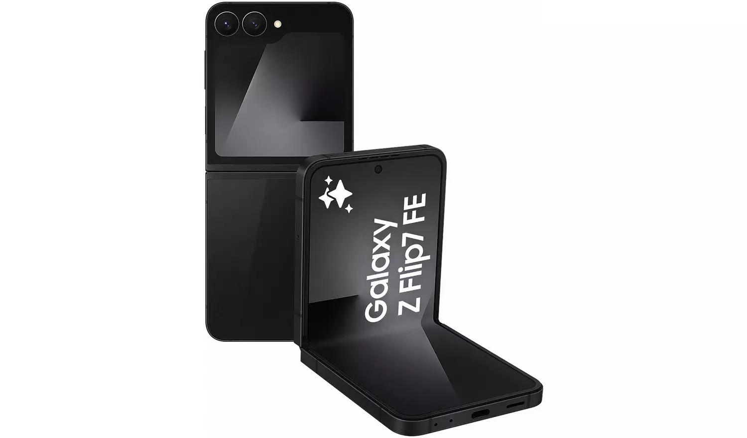 Android smartphone Samsung Galaxy Z Flip7 FE 5G 6,7" 8GB/256GB – sort