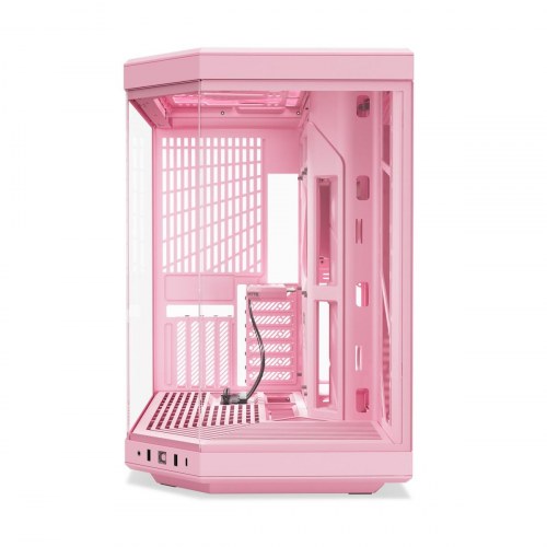 PC kabinet ATX – Hyte Y70 Tårn, Dual Chamber, Pink