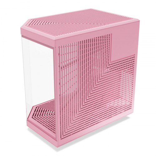 PC kabinet ATX – Hyte Y70 Tårn, Dual Chamber, Pink
