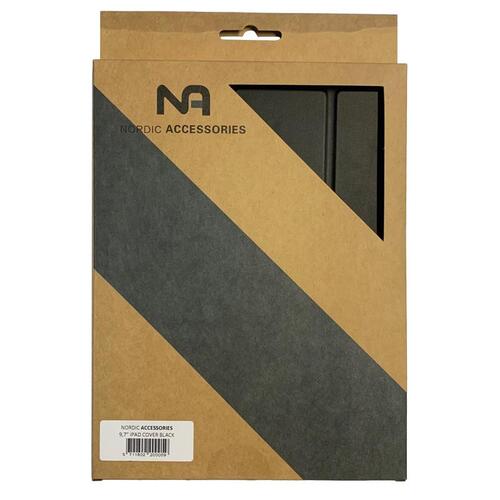 iPad cover 9,7 tommer – Nordic Accessories trifold, sort