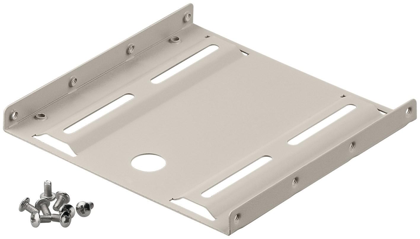 SSD beslag 2,5" til 3,5" - Goobay - råhvid billede
