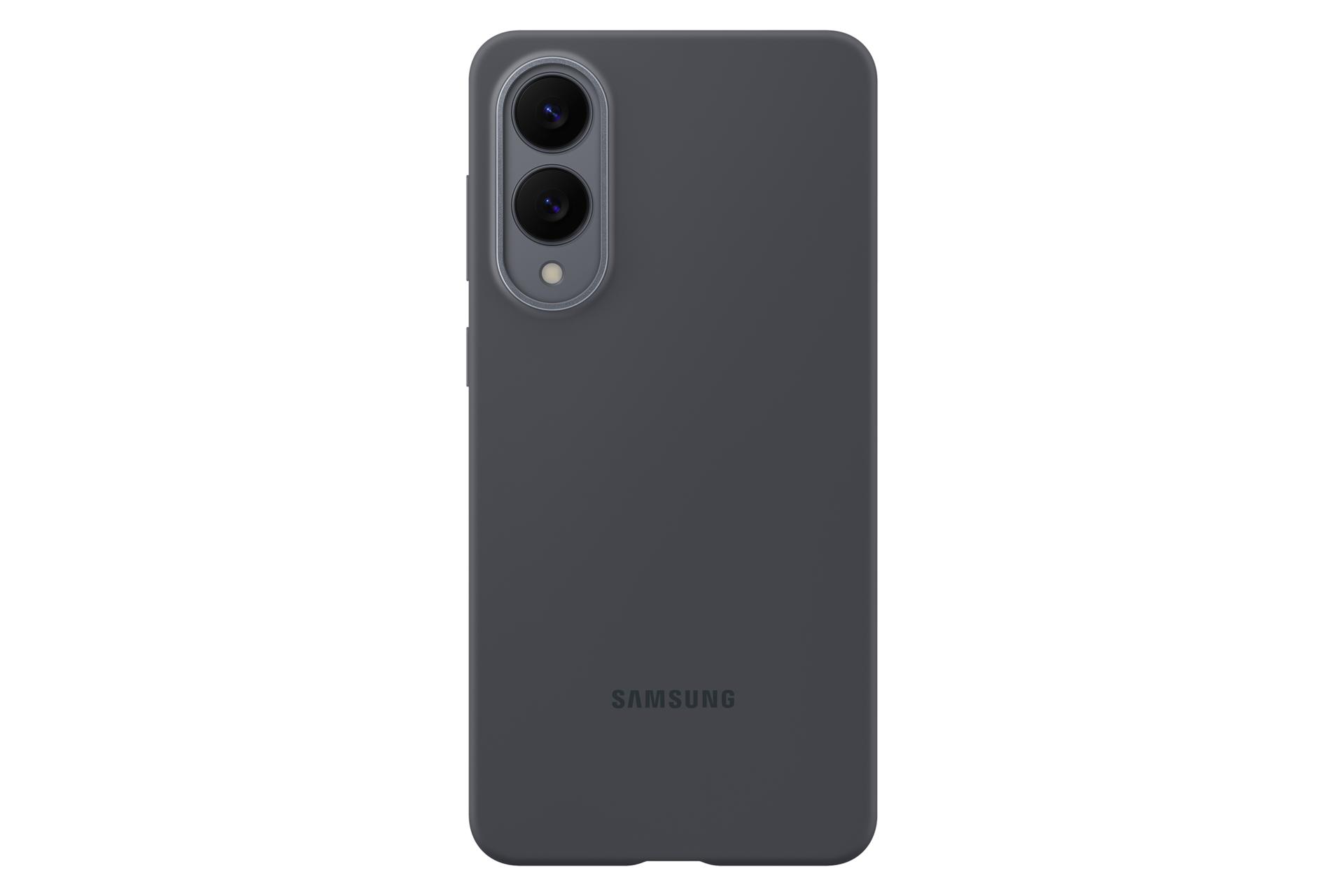 Mobilcover Samsung EF-PS937 til Galaxy S25 Edge, 6,7", sort silikone billede