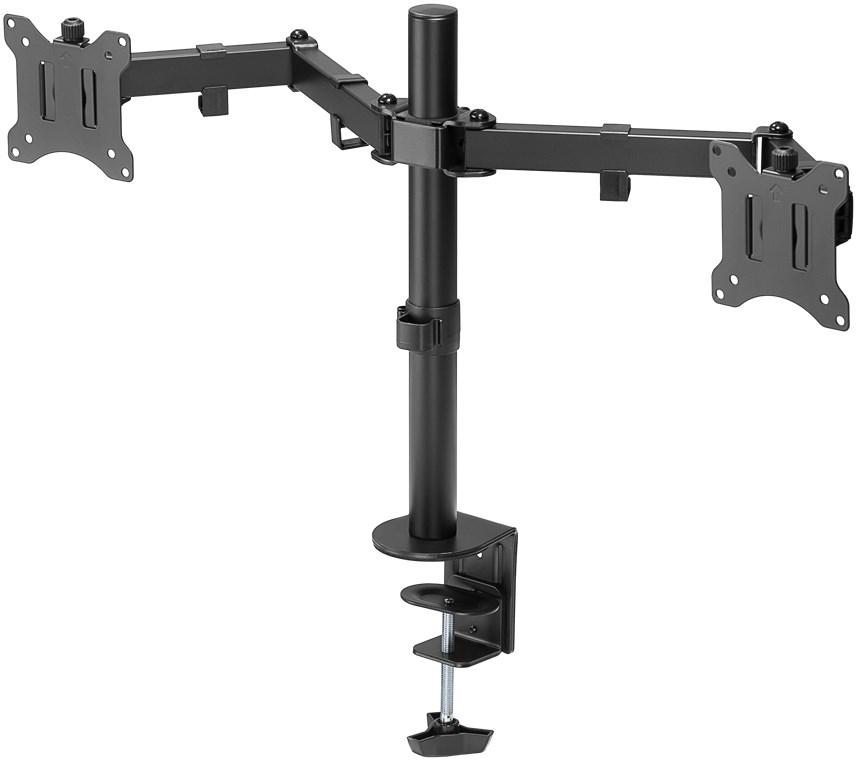 Skærmholder med dobbelt arm – Goobay – 17–32"