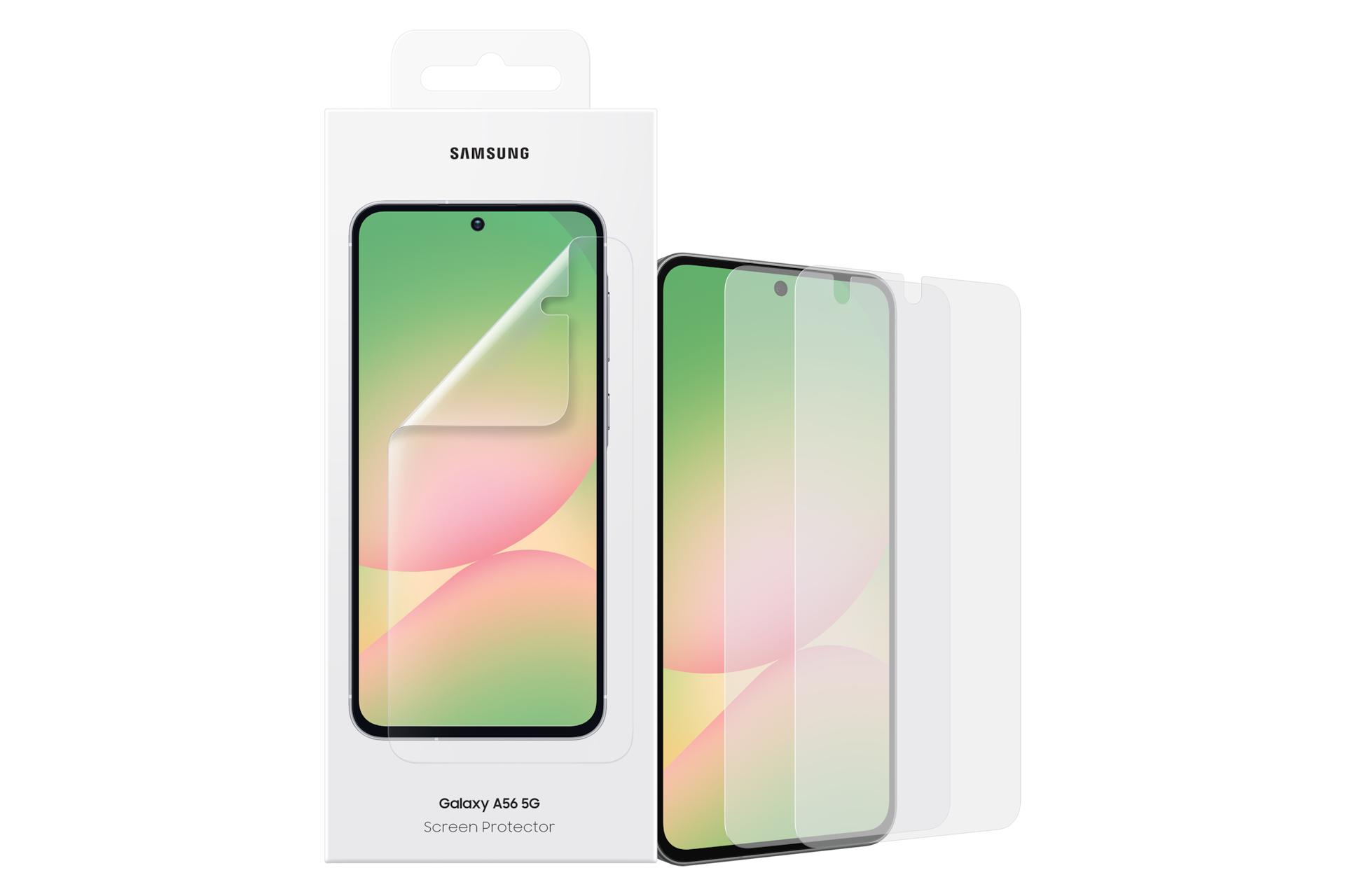 Skærmbeskytter til Samsung Galaxy A56 5G - klar (1 stk) billede