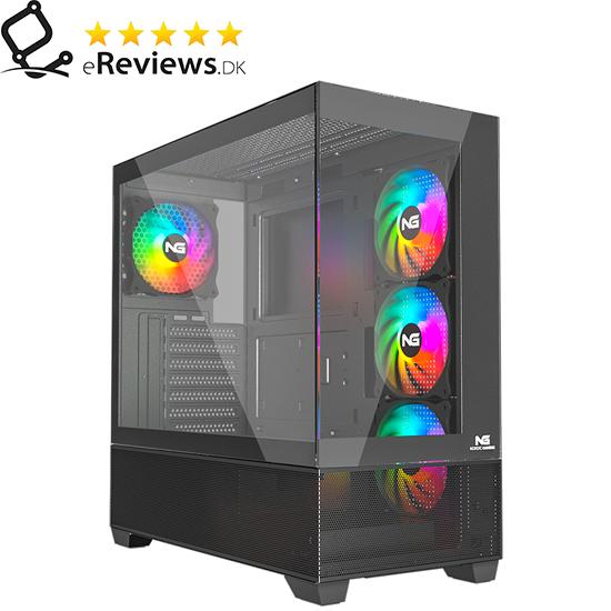 Nordic Gaming NGC-1150, Tower, PC, Sort, ATX, micro ATX, Mini-ATX, Spil, Flere