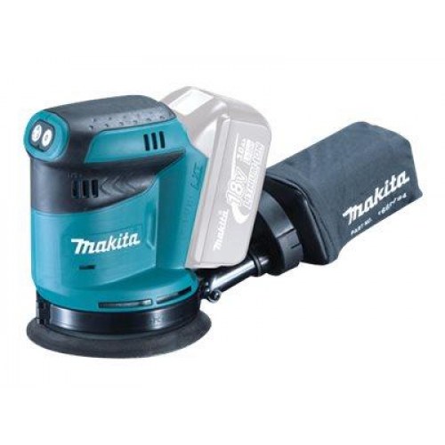 Excentersliber Makita DBO180Z 125 mm (ledningfri)