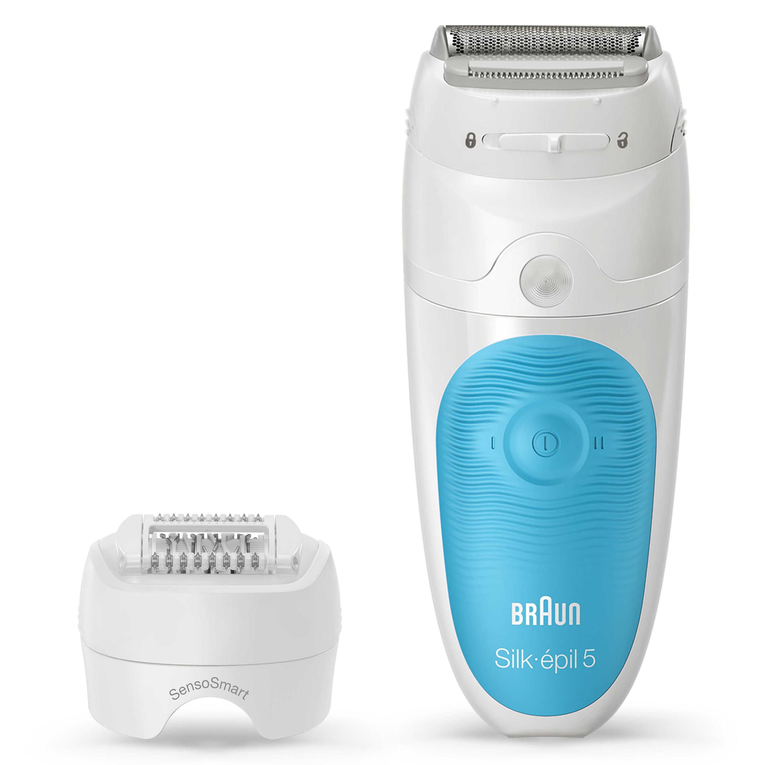 Epilator Braun Silk-épil 5 SES 5-605 – blå/hvid