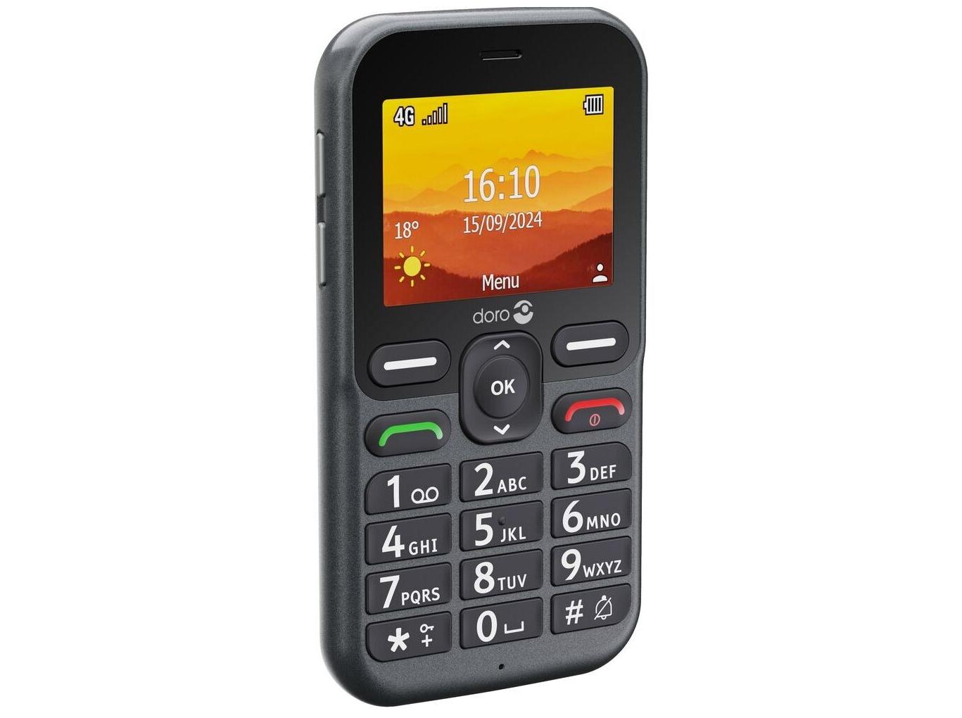 Mobiltelefon Doro Leva L11 2,4"  grafitgrå