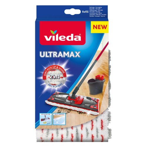 Gulvmoppe klud Vileda Ultramax 2in1 mikrofiber – 1 stk