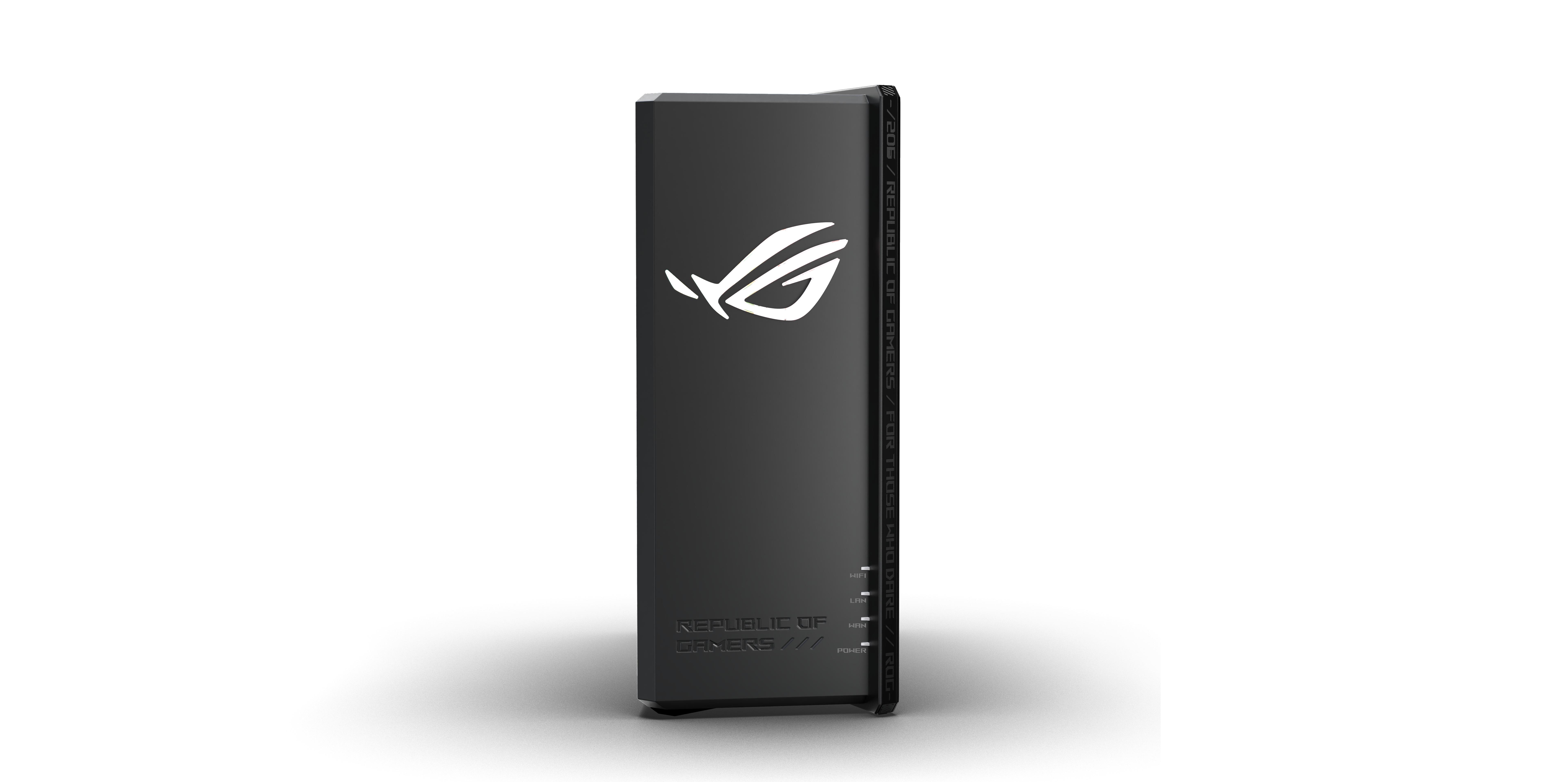 Wi-Fi 7 router ASUS ROG Strix GS-BE18000, tri-band 2,4/5/6 GHz, 2,5G LAN, sort billede