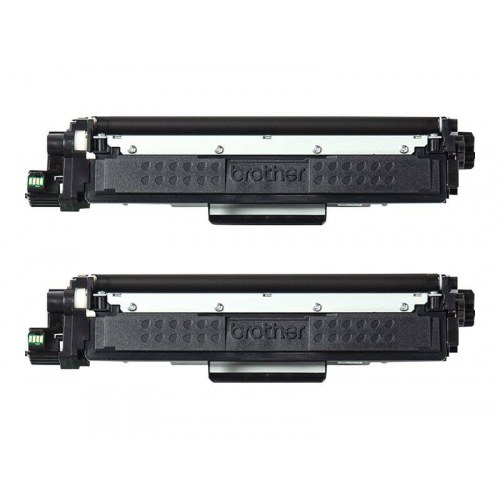 Toner Brother TN-247BK sort - højtydende (2-pak)