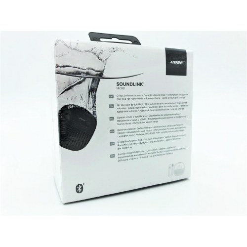 Bluetooth-højttaler Bose SoundLink Micro – sort