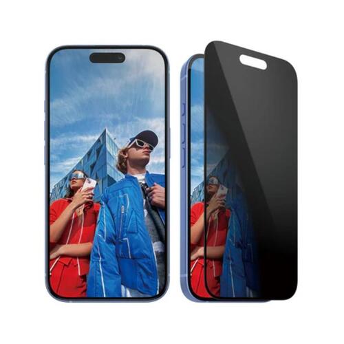 Skærmbeskytter PanzerGlass Privacy til iPhone 16/15 – Ultra-Wide Fit