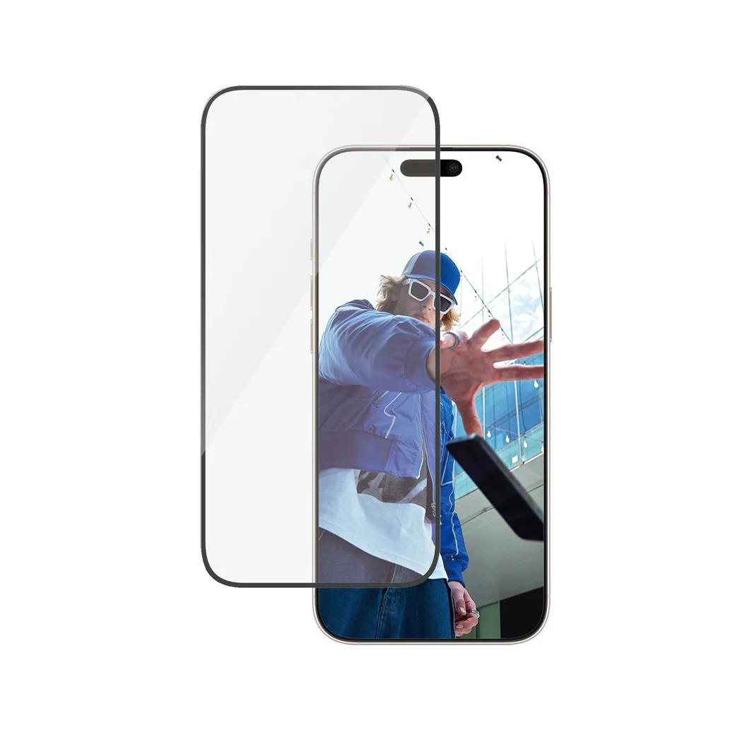 Skærmbeskyttelse til iPhone 16 Pro Max 6,9 - PanzerGlass Ultra?Wide Fit billede