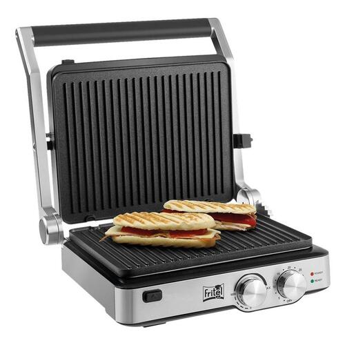 Kontaktgrill FRITEL Starter GR 2285 paninimaskine 2.000 W – sølv
