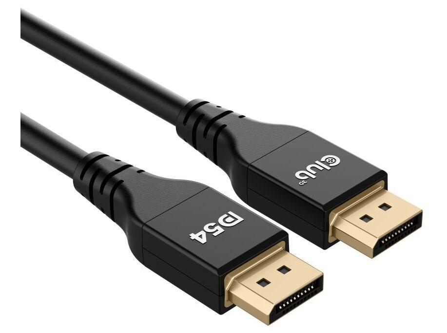 DisplayPort kabel 2.1 - Club 3D - 3 m - sort billede