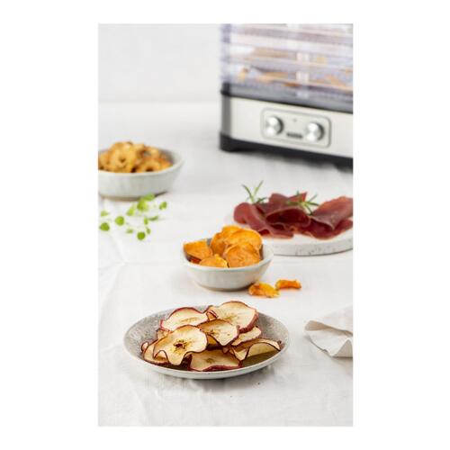 Fødevaretørrer FRITEL Family DH 2025 – sølv/grå, 250 W