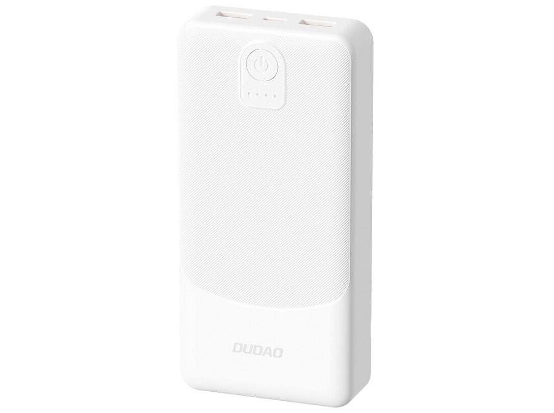 Powerbank Dudao K10Pro 20.000 mAh 10 W  Hvid