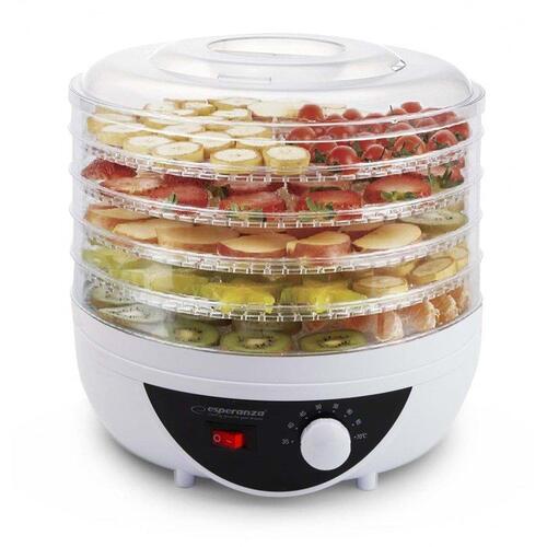 Fødevaretørrer Esperanza Chanterelles – 250 W, 5 bakker