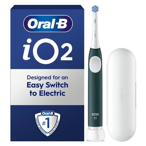 Elektrisk tandbørste Oral-B iO Series 2 med rejseetui – Forest Green
