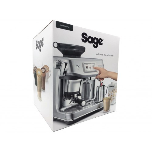 Espressomaskine Sage the Barista Touch Impress – automatisk, sort trøffel