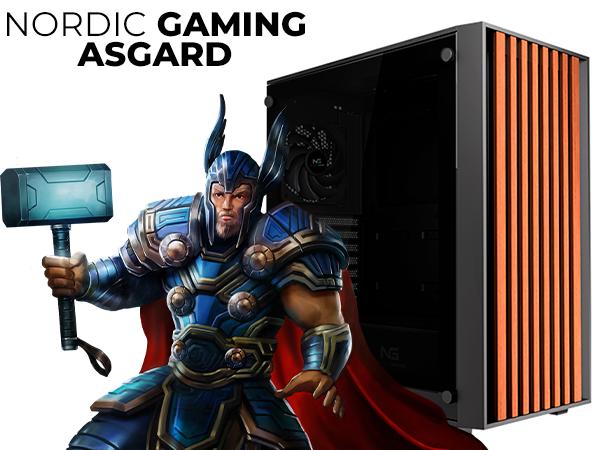 Gaming PC Nordic Gaming Asgard Thor V2 – Ultra 5, 32 GB, RTX 5070, 1 TB billede