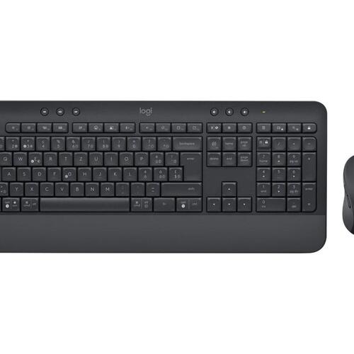 Trådløst tastatur og mus – Logitech MK650 Combo for Business (Nordisk)